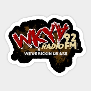 WKYA Radio Sticker